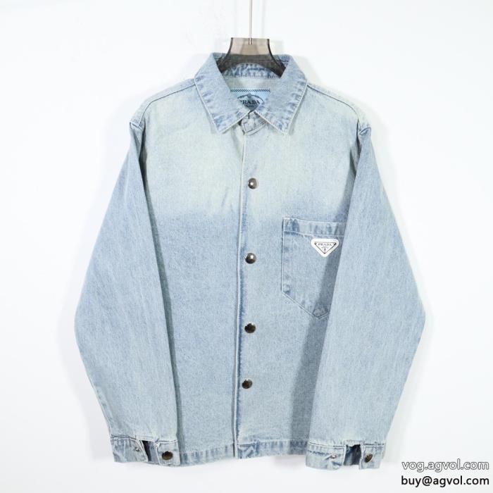 PRADAブランド コピー 優良トレンドの最先端にNEW!国内完売長袖Tシャツ_0_3