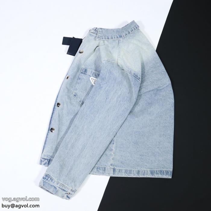 PRADAブランド コピー 優良トレンドの最先端にNEW!国内完売長袖Tシャツ_0_4