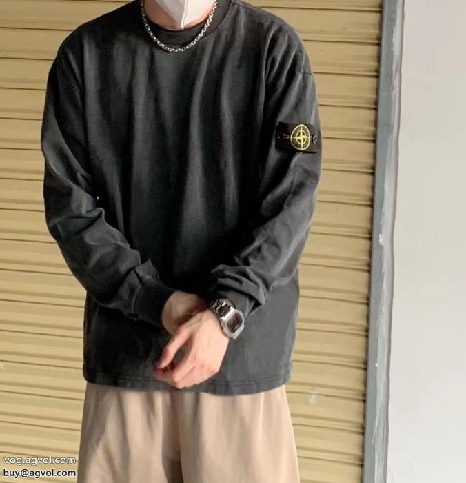 パーカーブランド アクセサリー 激安カジュアルスタイルを軽快に男女兼用らしい!人気ストーンアイランド_0_4