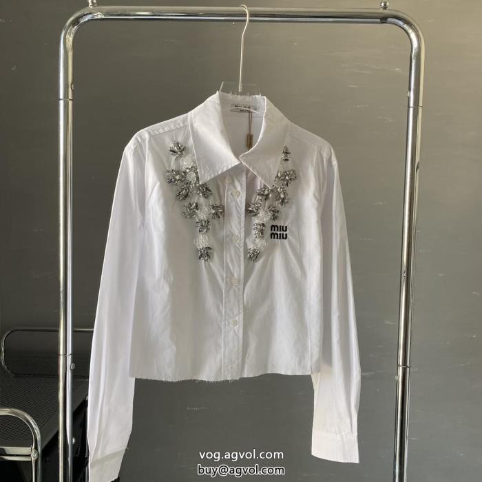 偽物 ブランド 激安可愛い新モデル抜け感のある冬着物長袖Tシャツミュウミュウ_0_2