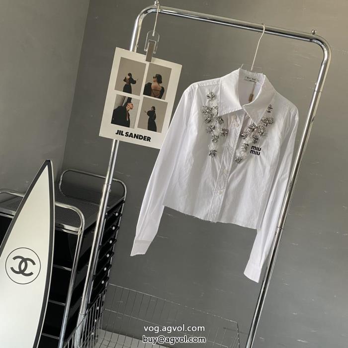 偽物 ブランド 激安可愛い新モデル抜け感のある冬着物長袖Tシャツミュウミュウ_0_4