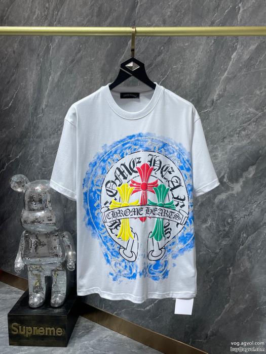 半袖Tシャツ明るいイメージを持た大人気オリジナルブランド スーパー コピー 通販CHROME HEARTS_0_2