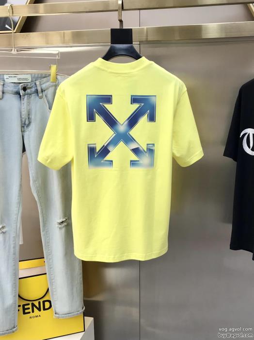 半袖Tシャツ洒落感を演出する！透け感優しいブランド スーパー コピー 通販Off-White_0_0