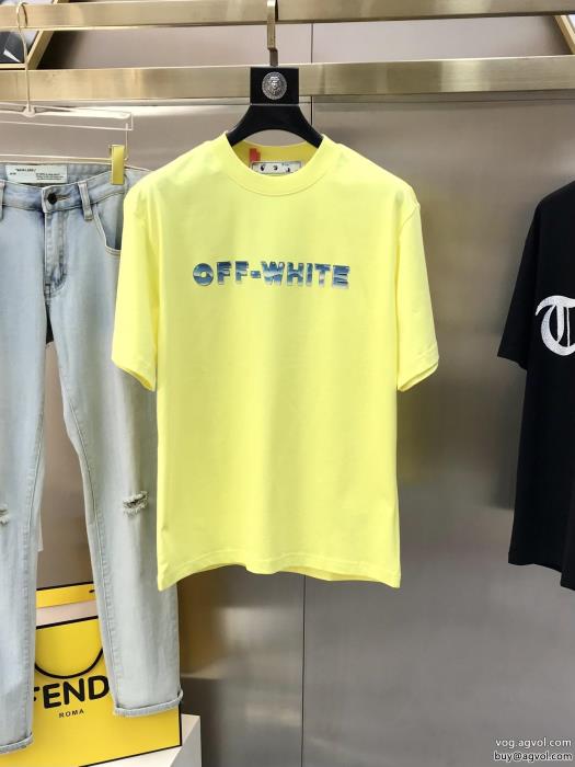 半袖Tシャツ洒落感を演出する！透け感優しいブランド スーパー コピー 通販Off-White_0_5
