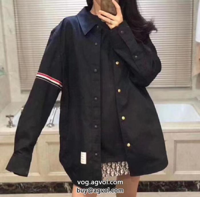 お気に入りのスタイル高いクオリティ長袖Tシャツブランド 偽物 通販トムブラウン_0_3