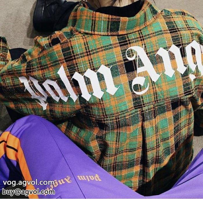 大人のこなれ感明るいイメージを持たコピー 通販Palm Angels長袖Tシャツ_0_1