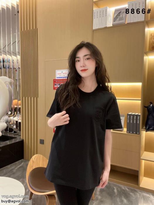 偽物 ブランド ショップ半袖Tシャツロエベ清涼感SS23限定版_0_1