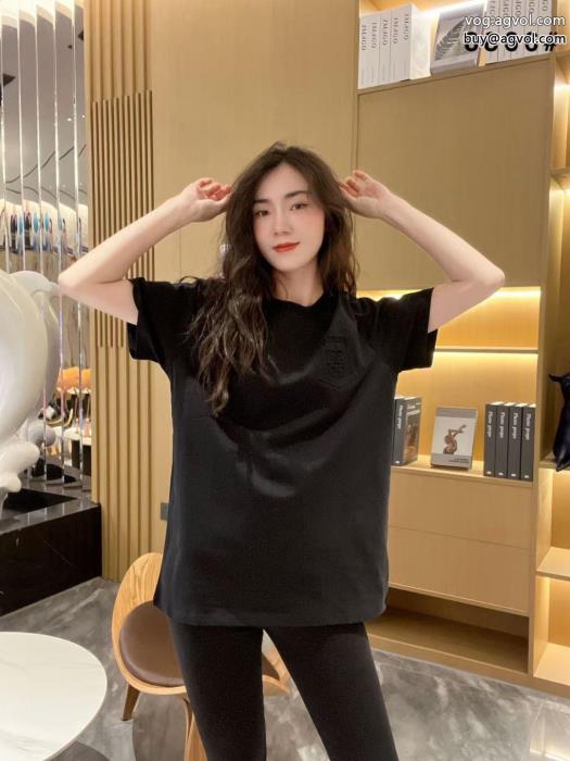 偽物 ブランド ショップ半袖Tシャツロエベ清涼感SS23限定版_0_2