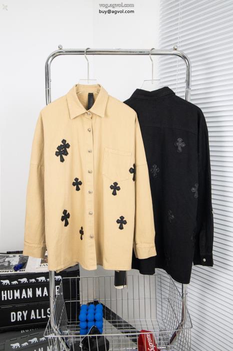 長袖TシャツCHROME HEARTSブランド スーパー コピー 通販普段使いにぴったりのデザイン高品質素材_0_0