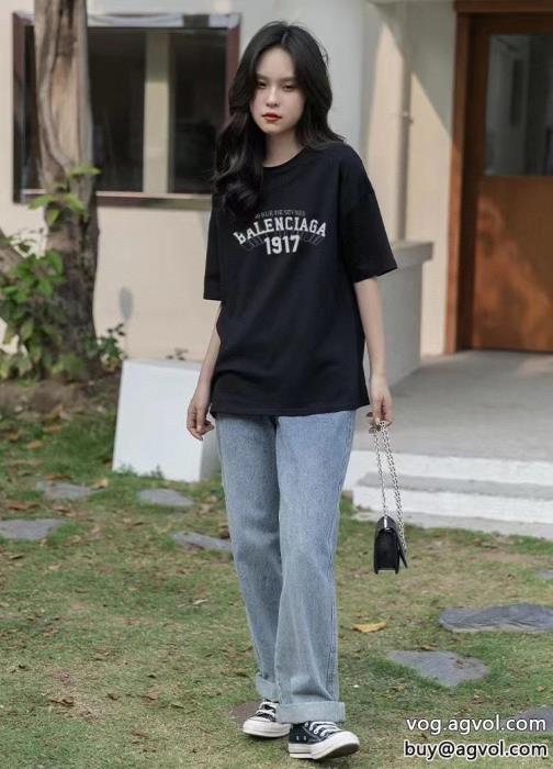 balenciaga大人気オリジナル話題のブランド半袖Tシャツブランド コピー s 級_0_4