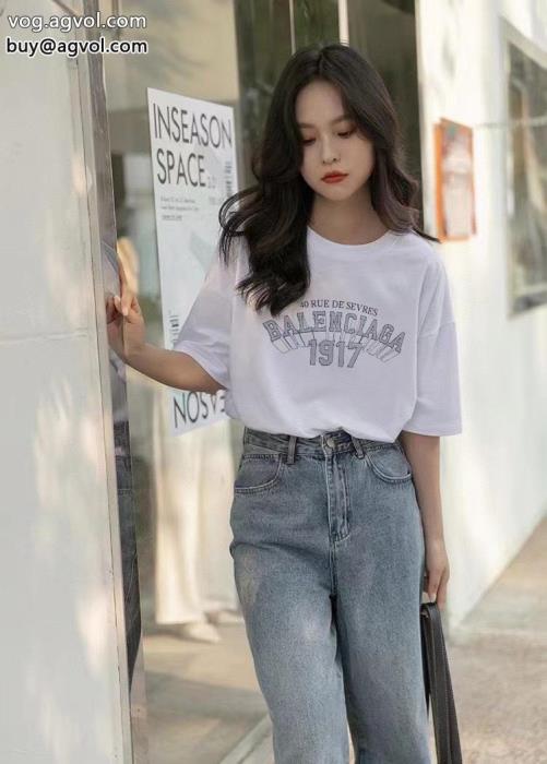 balenciaga大人気オリジナル話題のブランド半袖Tシャツブランド コピー s 級_0_5