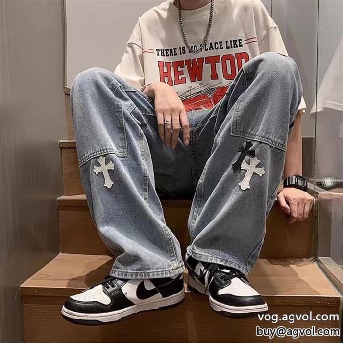 残りサイズわずか超必須アイテムコピー 商品 販売ジーンズCHROME HEARTS_0_2
