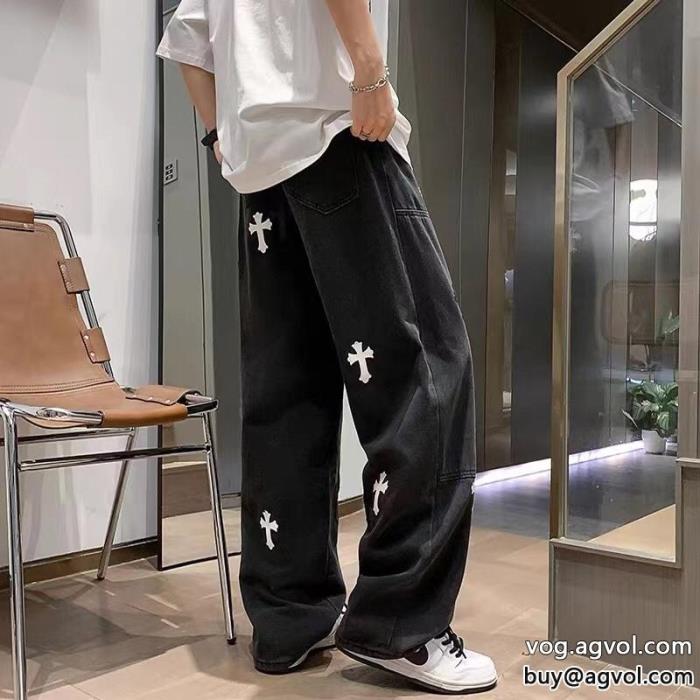 残りサイズわずか超必須アイテムコピー 商品 販売ジーンズCHROME HEARTS_0_3