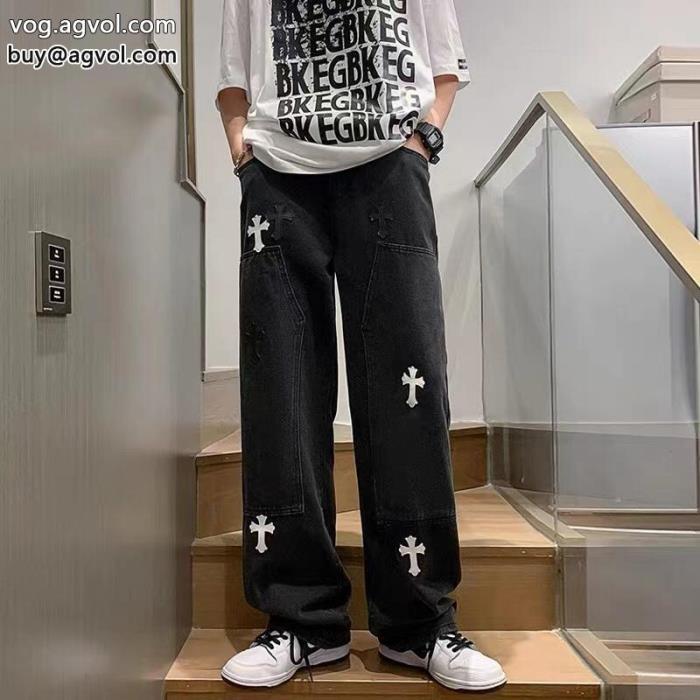 残りサイズわずか超必須アイテムコピー 商品 販売ジーンズCHROME HEARTS_0_5