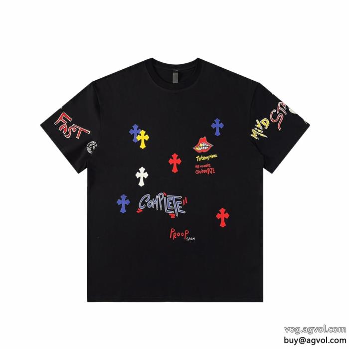 半袖Tシャツコピー ブランド 優良CHROME HEARTS注目の一品おすすめ大人かわいい着こなし_0_3