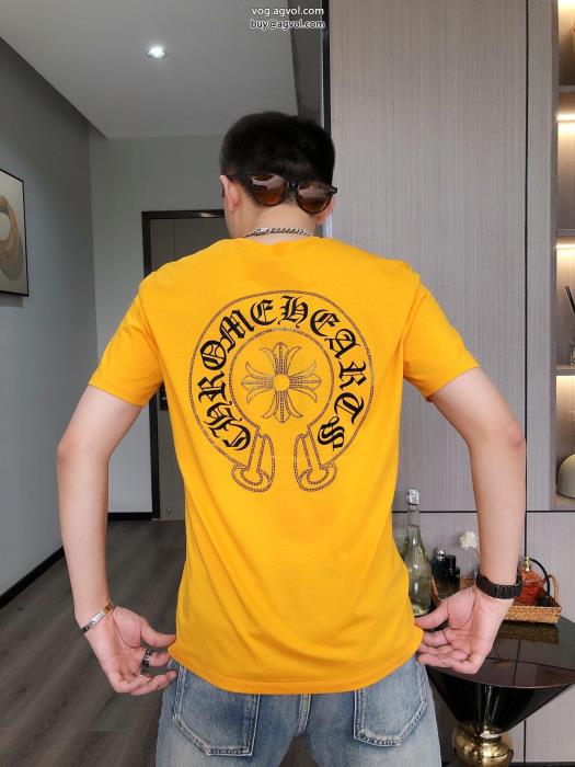 ブランド 偽物今年らしい着こなしカジュアル反転魅力クロムハーツ半袖Tシャツ_0_8