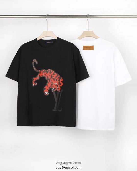 上品な落ち感ある爽やかさ偽 ブランド半袖Tシャツルイ ヴィトン_0_0
