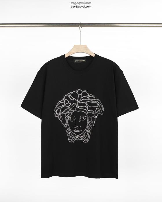 半袖Tシャツ最旬のスタイルプレミアム品質コピー ブランド 通販 安心VERSACE_0_3