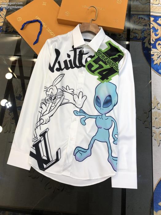 LOUIS VUITTON長袖Tシャツブランド 偽物 通販通年使えるアイテム全体的に調和のある_1_0
