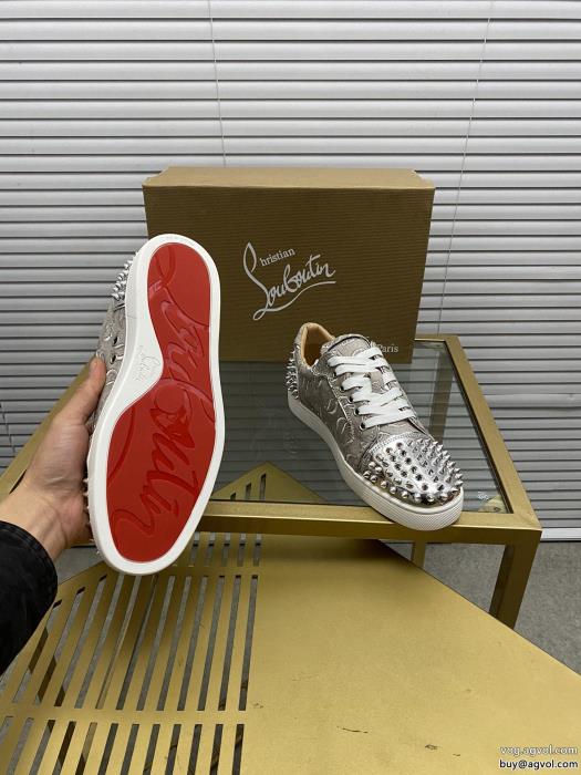 Christian Louboutinスニーカー優しげな高級人気色早期完売コピー 商品 販売_0_5