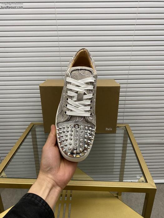 Christian Louboutinスニーカー優しげな高級人気色早期完売コピー 商品 販売_0_6