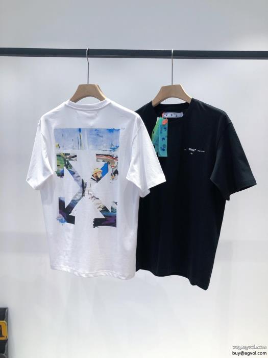 ブランド コピー ショップ最新作新着入荷Off-White半袖Tシャツ_0_3