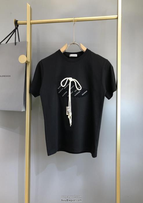 ブランド 通販balenciaga半袖Tシャツ2023SSの人気トレンドファッション北欧ブランド_0_1