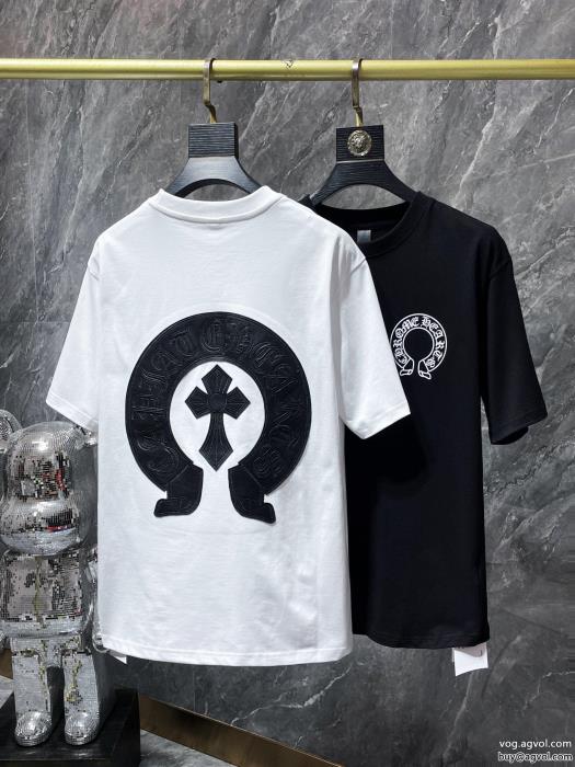 偽物 ブランド 激安半袖TシャツCHROME HEARTS今旬のシルエットバランス雑誌も街も人気アイテム_0_2