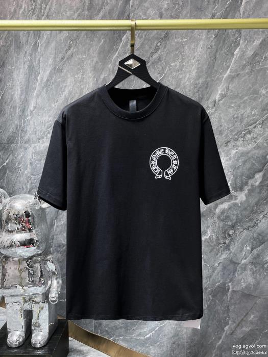 偽物 ブランド 激安半袖TシャツCHROME HEARTS今旬のシルエットバランス雑誌も街も人気アイテム_0_3