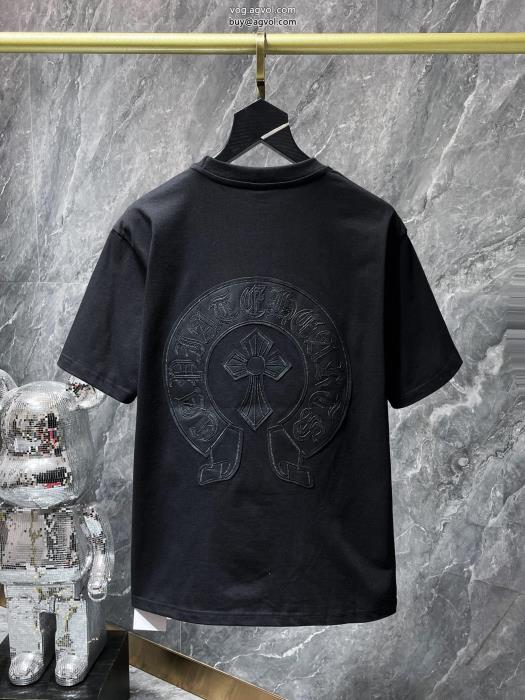 偽物 ブランド 激安半袖TシャツCHROME HEARTS今旬のシルエットバランス雑誌も街も人気アイテム_0_4