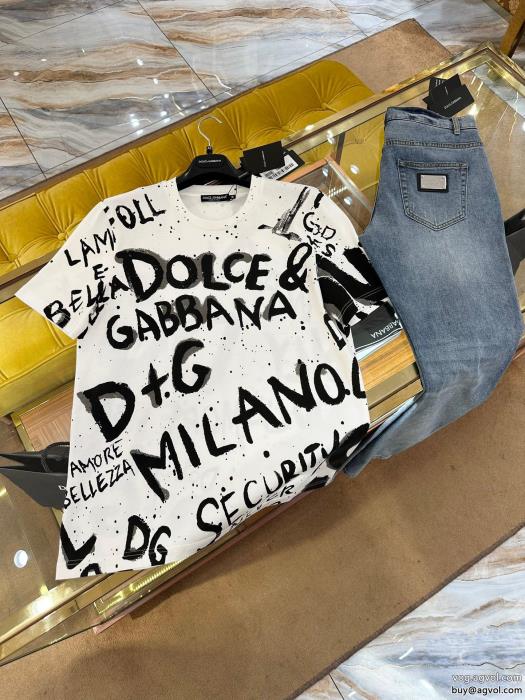 半袖Tシャツ話題沸騰１点限り！VIP顧客セールDolce&Gabbanaブランド コピー s 級_1_2