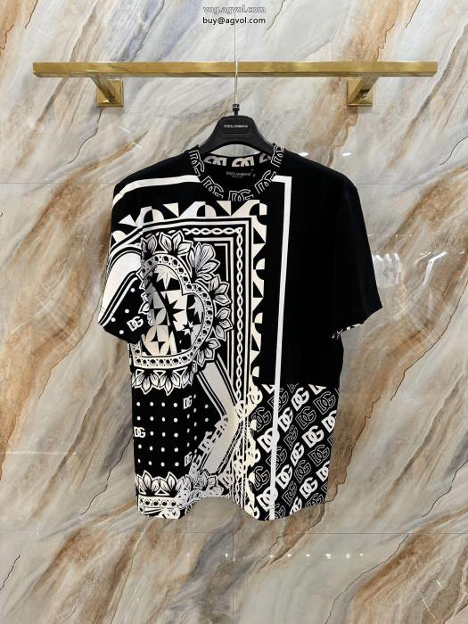 快適な履き心地意外と相性がいい半袖Tシャツスーパー コピー 通販 優良ドルチェ＆ガッバーナ_0_3