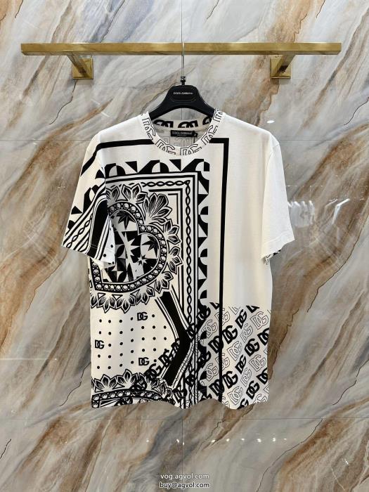 快適な履き心地意外と相性がいい半袖Tシャツスーパー コピー 通販 優良ドルチェ＆ガッバーナ_0_4