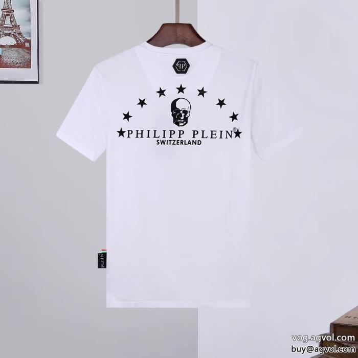 スーパー コピー ブランド 通販フィリッププレイン半袖TシャツVIPセールで奇跡限定生産品_0_1