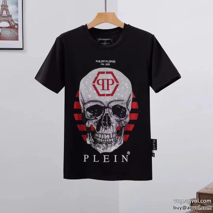 大胆なデザイン肌触りの良いサラりと半袖Tシャツブランド コピー 優良PHILIPP PLEIN_0_3