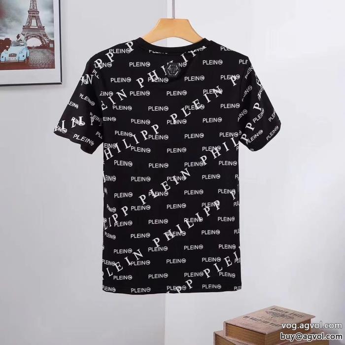 フィリッププレイン最新先取りおしゃれなロゴ入り人気新作　ロゴ入りスーパー コピー 販売半袖Tシャツ_0_3