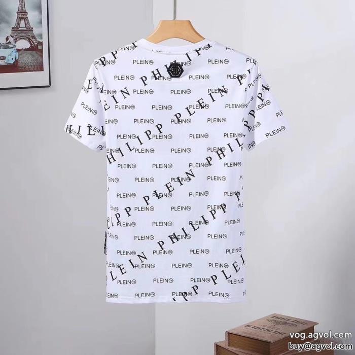 フィリッププレイン最新先取りおしゃれなロゴ入り人気新作　ロゴ入りスーパー コピー 販売半袖Tシャツ_0_4