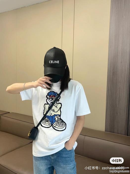 LOUIS VUITTONブランド コピー  期間限定季節感をプラス人気商品半袖Tシャツ_0_3