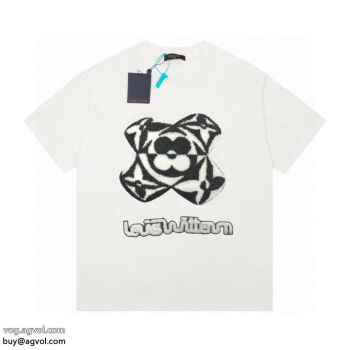 半袖Tシャツルイ ヴィトンちょっと大人の印象美し過ぎるブランド 偽物 激安_0_1