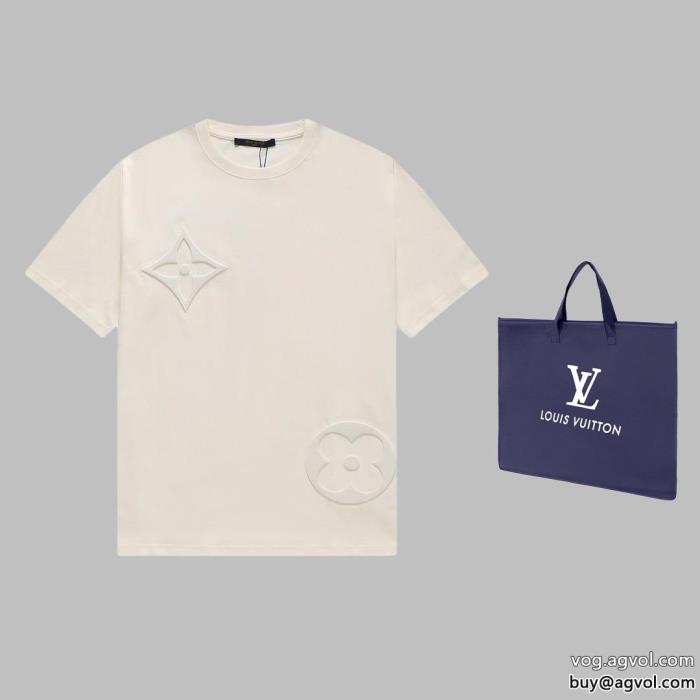 スーパー コピー  LOUIS VUITTON半袖Tシャツ2023の流行りトップス在庫あり即納_0_1