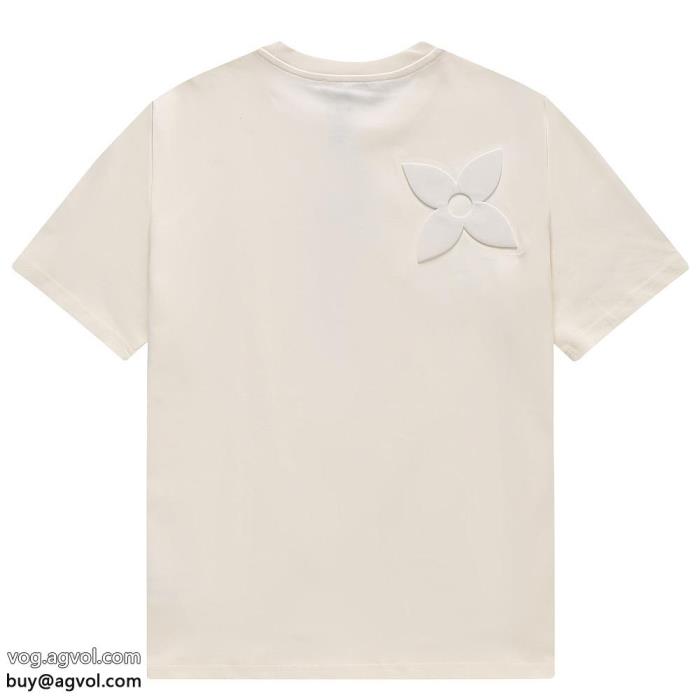 スーパー コピー  LOUIS VUITTON半袖Tシャツ2023の流行りトップス在庫あり即納_0_5