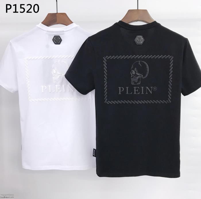 フィリッププレインコピー 品 販売SS23限定版ヴィンテージ感半袖Tシャツ_2_1