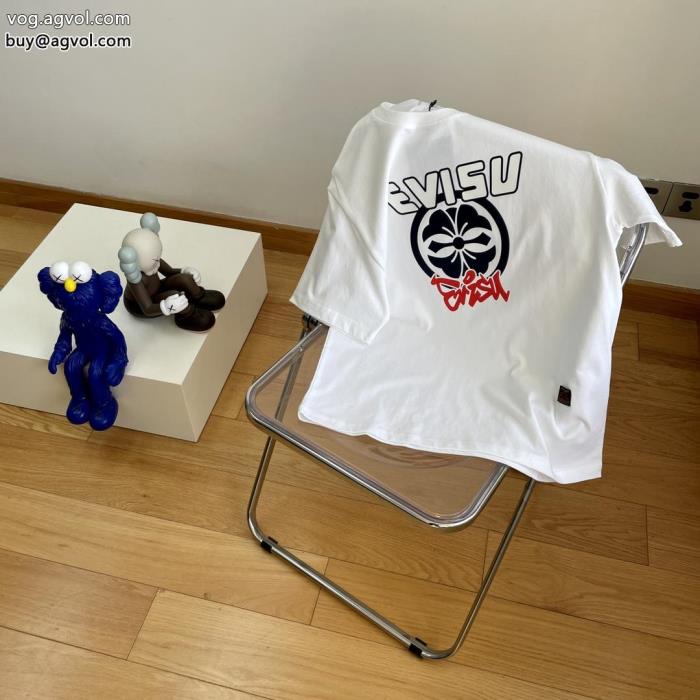 EVISUブランド コピー ショップ半袖Tシャツ格好良い大人の余裕が漂う_0_1