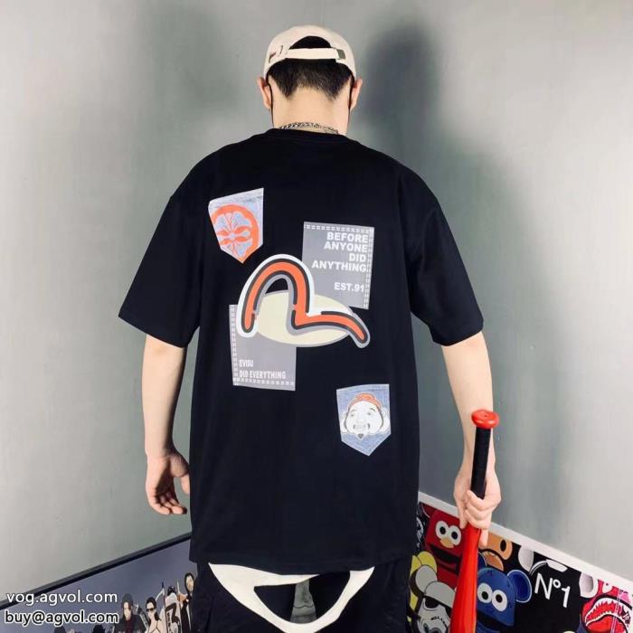 半袖Tシャツスーパー コピー 品EVISU残りサイズわずか高い人気_0_0