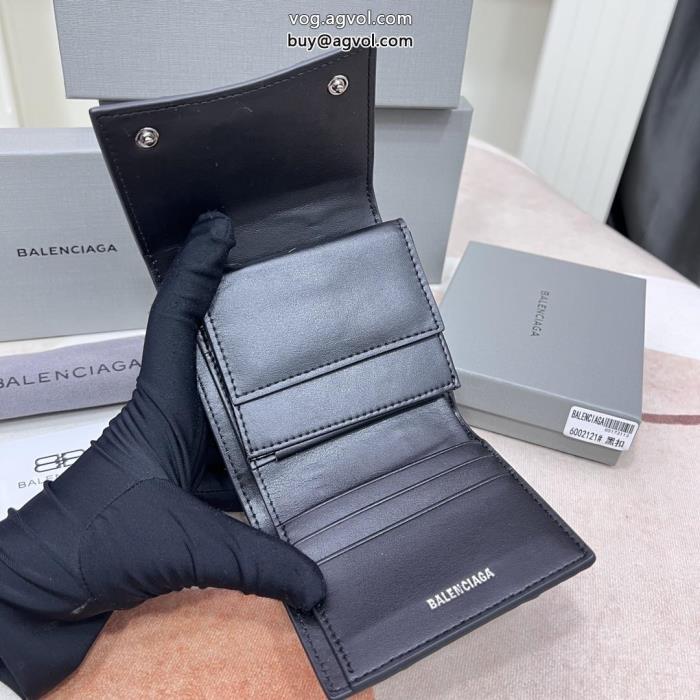 ロゴが美しい重宝するコピー 商品 通販財布balenciaga_0_4