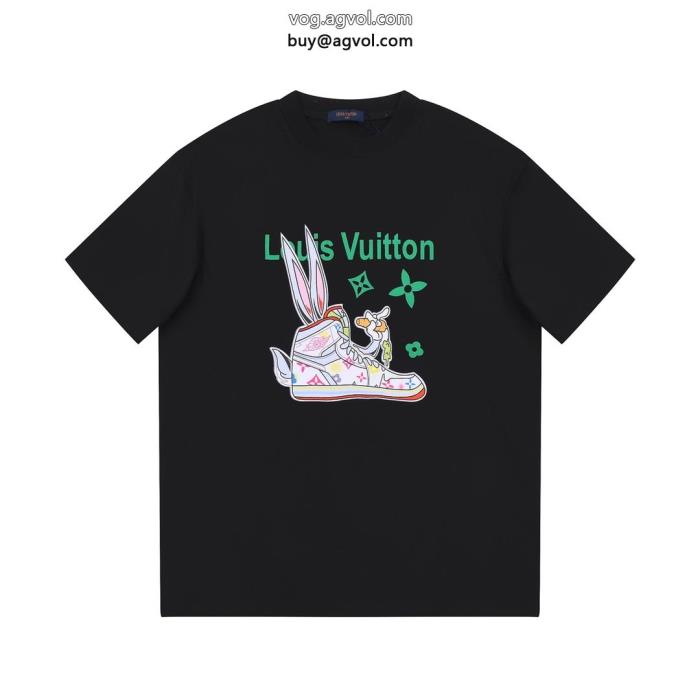 コピー ブランド 優良LOUIS VUITTON人気モデル愛用在庫確保済半袖Tシャツ_0_0