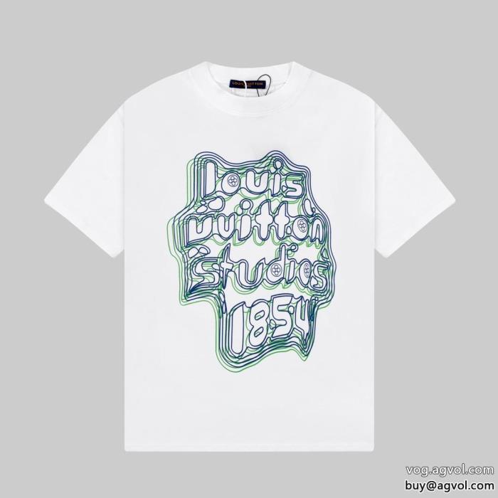 LOUIS VUITTON半袖Tシャツブランド スーパー コピー 舗今旬のシルエットバランス抜け感を出す_0_0