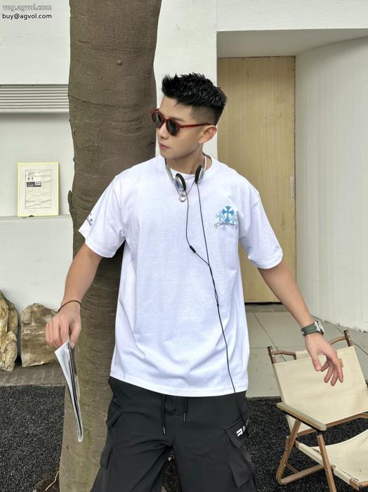 偽 ブランド CHROME HEARTS大人買い必須なこの2023超カッコイイ半袖Tシャツ_0_1
