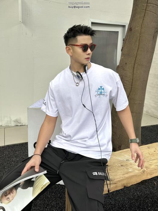 偽 ブランド CHROME HEARTS大人買い必須なこの2023超カッコイイ半袖Tシャツ_0_2