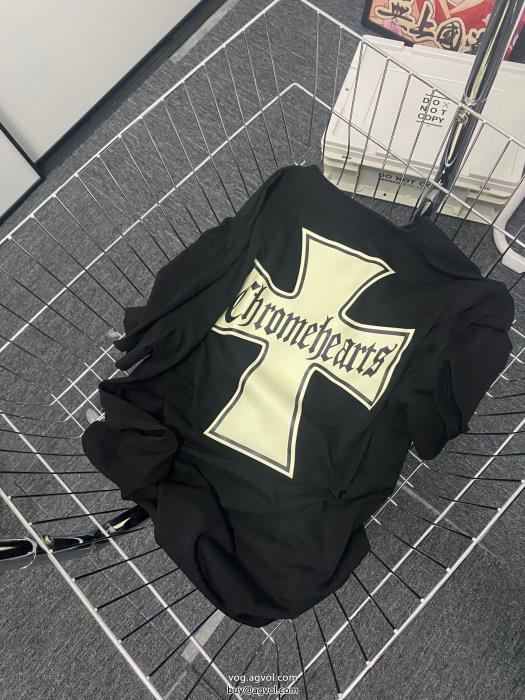 半袖Tシャツ狙い目カジュアルさCHROME HEARTSブランド 品 コピー_0_3